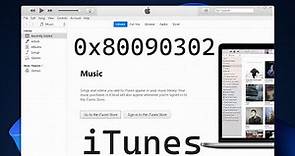 How to Fix iTunes Error Code 0x80090302 on Windows 10/11