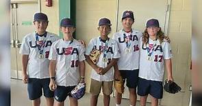 Sugar Land Space Cowboys recognize 2022 WBSC World Cup Champions Team USA 12U Baseball
