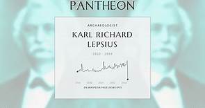 Karl Richard Lepsius Biography - German Egyptologist and linguist (1810–1884)