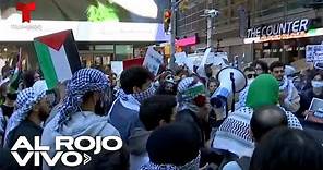 Marchan en solidaridad con Palestina en Nueva York I Al Rojo Vivo
