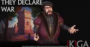 PORTUGAL - JOHN III KING OF PORTUGAL ALL VOICED QUOTES & DENOUNCE CIV VI - DLC RELEASED 25 MAR 2021