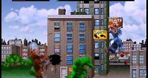 Rampage World Tour Three-Player Playthrough (Actual N64 Capture) - Part 1