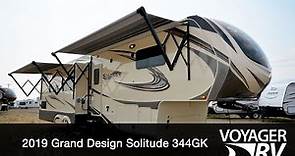 2019 Grand Design Solitude 344GK 5TH Wheel RV Video Tour - Voyager RV Centre