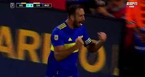 Carlos Izquierdoz anotó el 1-0 del Boca Juniors vs. Rosario Central. (Video: ESPN)