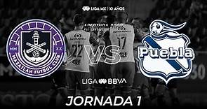 Resumen y Goles | Mazatlán vs Puebla | Liga BBVA MX | Apertura 2022 - Jornada 1