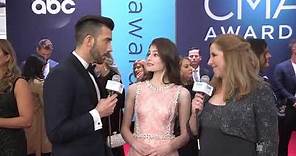 People TV Interview at CMA Awards — Mackenzie Foy — 2018