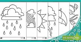 My First Weather Colouring Pack