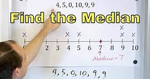 Understand & Calculate the Median of Data in Statistics - [6-8-7]