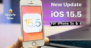 How to Install iOS 15.5 on iPhone 5s & 6 - Update NOW! 🔥🔥