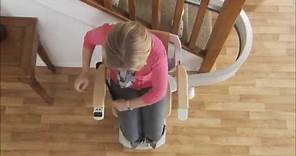 Acorn 180 Curved Stairlift Demonstration