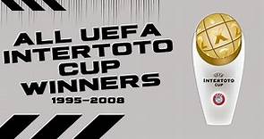 All UEFA Intertoto Cup Winners 1995-2008 | Bar Chart Race