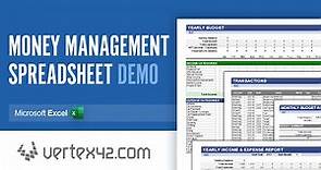 Money Management Spreadsheet Demo