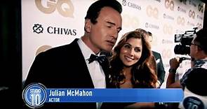 Julian McMahon on working with former sister-in-law Kylie Minogue