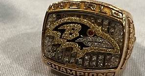 Super Bowl Championship Ring ! Enjoy ! Trent Dilfer - World Champions - Quarterback!