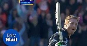 Martin Guptill records highest-ever World Cup score of 237 - Daily Mail