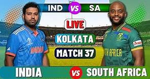 Live: IND Vs SA, ICC World Cup 2023 | Live Match Centre | India Vs South Africa | 1st Innings