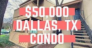 What Does a $50k Condo/Apartment Look Like in Dallas, Texas (CHEAPEST HOUSING?!)