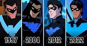 The Evolution of Nightwing in Animated Series (1997 - 2022)
