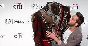 Tom Mison joins his headless co-star at the 2014 PaleyFest
