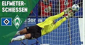 DFB Pokal: Tim Wiese wird Elfmeter-Killer | Hamburger SV - Werder Bremen 2:4
