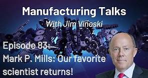Our favorite scientist Mark Mills is back to talk about his book, *The Cloud Revolution!*