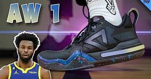 Andrew Wiggins Shoe! Peak Andrew Wiggins AW 1 Performance Review!