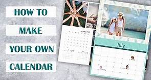 How to Make Your Own Calendar with Photos and Holidays
