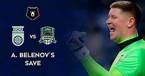 Belenov's Save in the Game Against FC Krasnodar