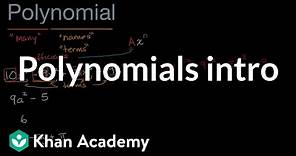Polynomials intro | Mathematics II | High School Math | Khan Academy
