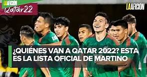 México anuncia prelista de jugadores para Qatar 2022; estos son los convocados