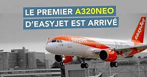 Le premier Airbus A320neo d’EasyJet Switzerland est à Genève