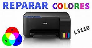 Reparar Colores Epson L3110 │ Impresora No imprime todos los colores de tinta correctamente SOLUCION