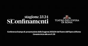 Presentazione stagione 2023/24 Teatro dell'Opera di Roma
