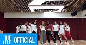 TWICE "Dance The Night Away" Dance Video (NEW JYP Practice Room Ver.)