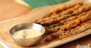 How to Make Fried Asparagus Sticks | Appetizer Recipes | Allrecipes.com
