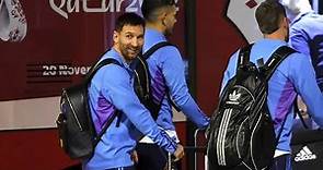 Messi arrives with Argentina squad in Qatar ahead of the 2022 FIFA World Cup