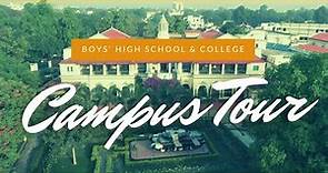 Boys' High School and College Prayagraj | Campus Tour | Drone Shot and Slow Motion Compilation | BHS