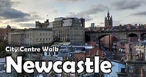 Newcastle upon Tyne City Centre Walk【4K】| Let's Walk 2021
