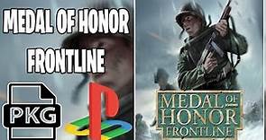 Medal of Honor Frontline - PS3 PKG GAMEPLAY