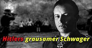 Die GRAUSAMEN MASSAKER von Hermann Fegelein | Hitlers abscheulicher Schwager (Dokumentation)