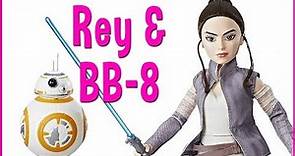 Star Wars Forces of Destiny Rey of Jakku and BB-8 Doll Review