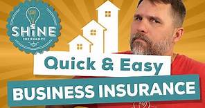 Business Insurance: A Quick & Easy Overview