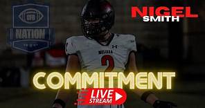 Nigel Smith Commitment Live