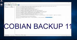 Instalación, configuración y tareas de copias de seguridad con Cobian Backup 11
