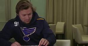 Tarasenko and Barbashev play Guess Who