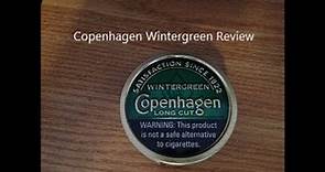 Copenhagen Long Cut Wintergreen Review