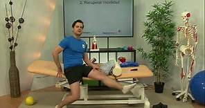 Rehabilitación de prótesis de rodilla - Primera fase. Fisioterapia Logroño