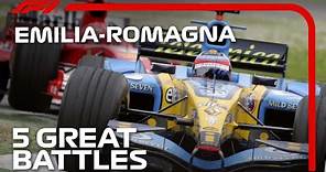 Five Great Battles at the Emilia Romagna Grand Prix!