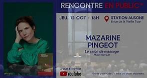 Rencontre avec Mazarine Pingeot