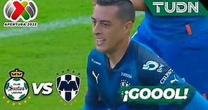 ¡MELLIZO! Gol de Rogélio Funes Mori | Santos 0-1 Rayados | Liga Mx Apertura 22 -J1 | TUDN